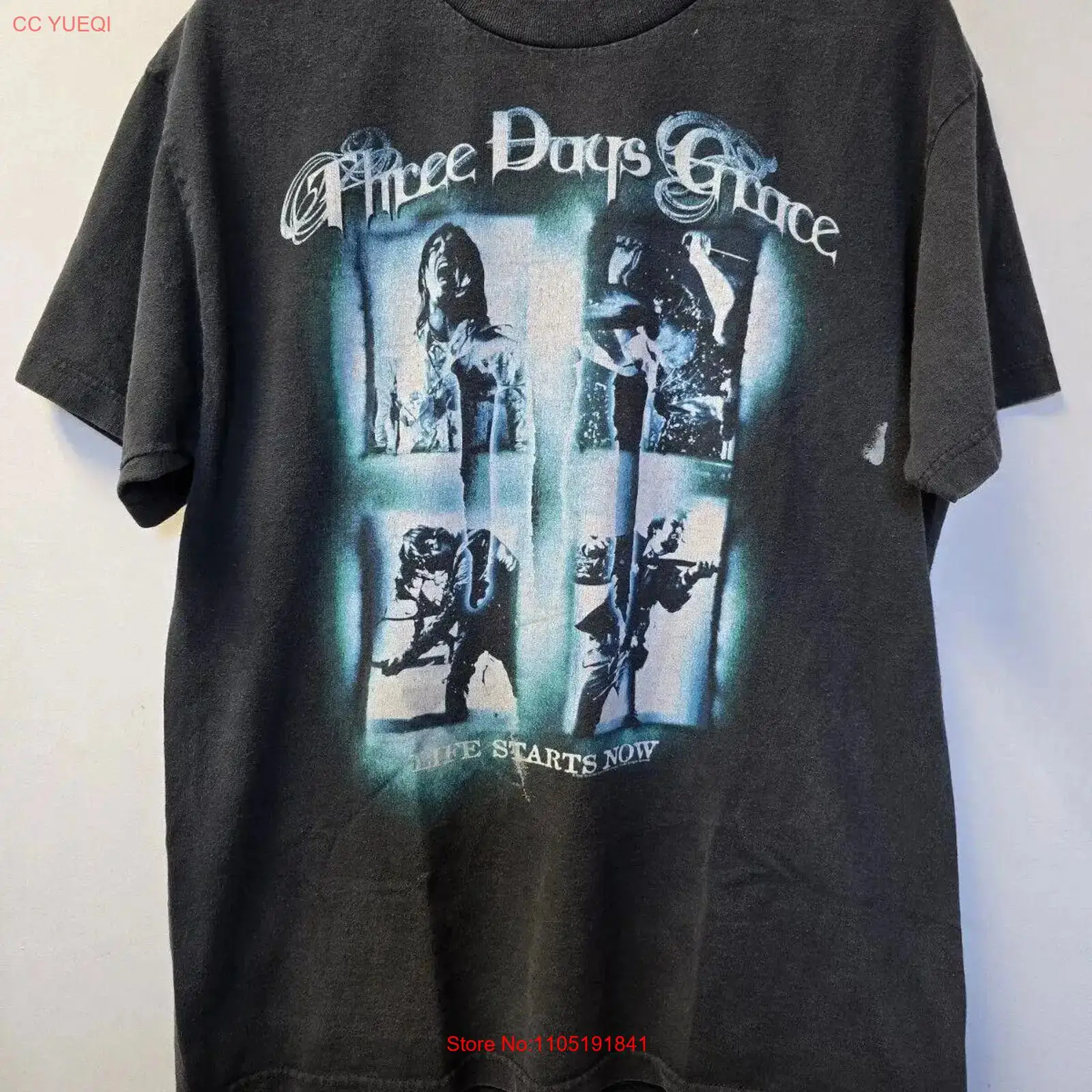 Vintage Fashion Now - 2010 スリーデイズグレース ツアー Tシャツ Lサイズ ライフスタートズナウ