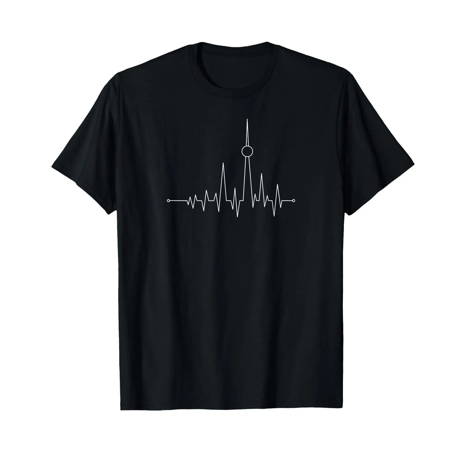 Vintage Fashion Berlin - Heartschlag Berlin Puls Tシャツ テレビタワー付き ヴィンテージ
