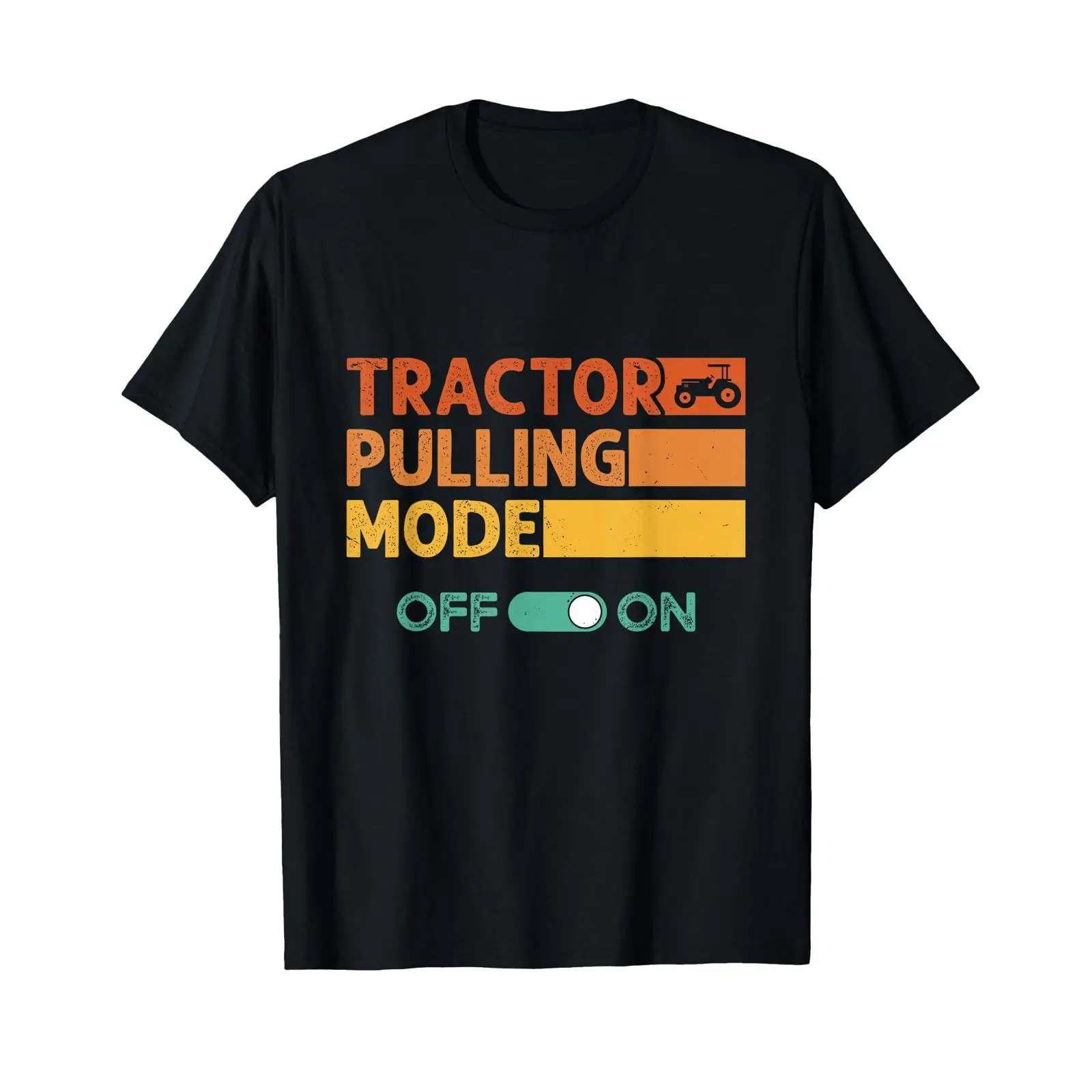 Vintage Fashion Expert - トラクタープルイングエキスパートTシャツ、モータースポーツデザイン、ブラックヴィンテージウォッシュドトップ、普段着に最適、やや柔らかいグラフィックファッション