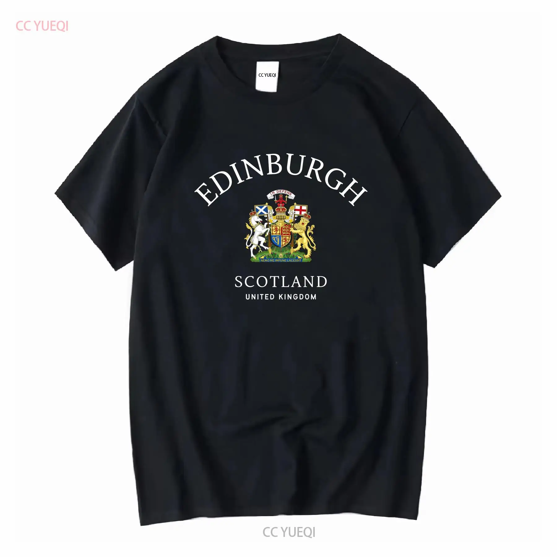 Vintage Fashion Edinburgh - エディンバラ Tシャツ スコットランド ソフトで快適な長袖または半袖 ヴィンテージ ウォッシュ加工