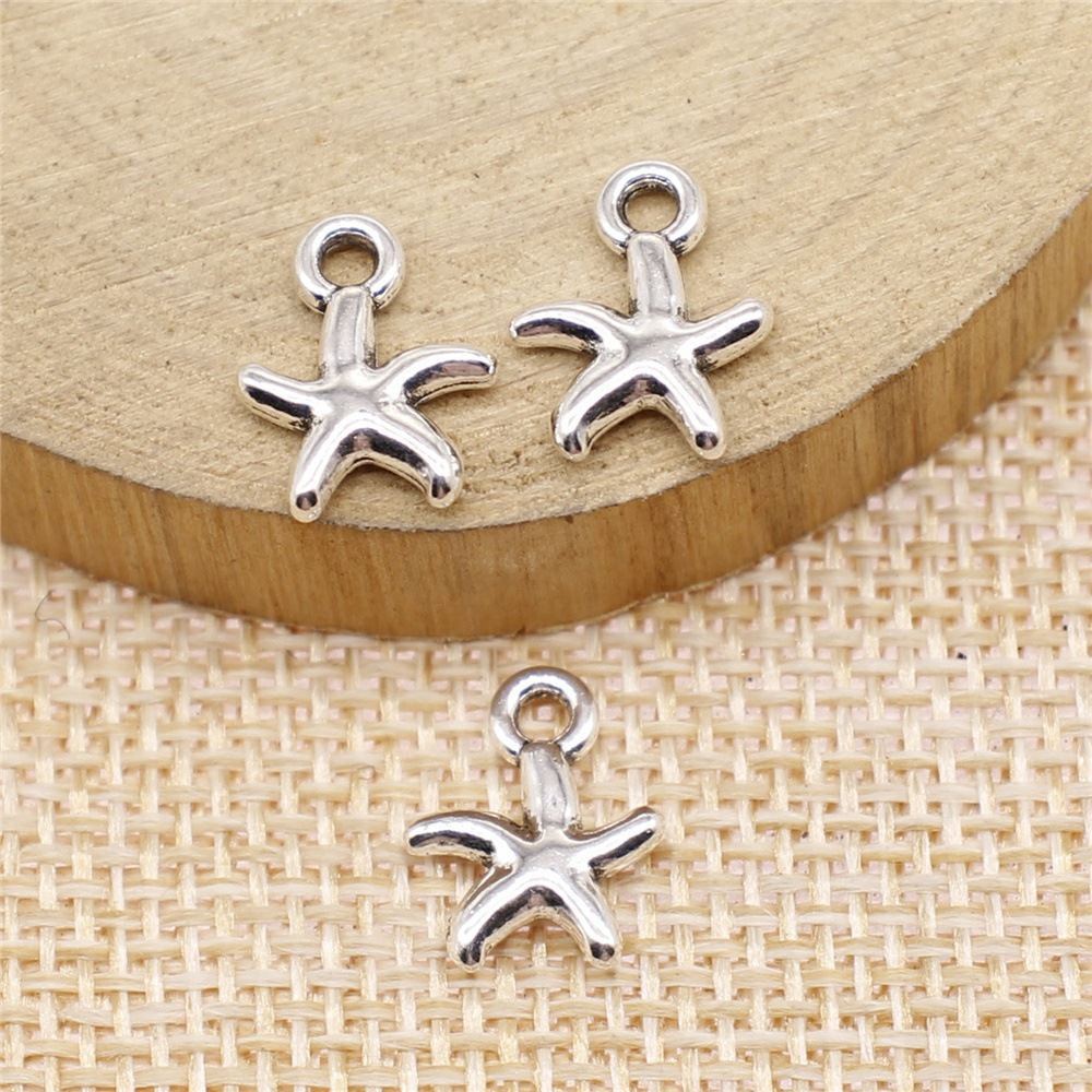 Vintage Fashion Enthusiasts - WYSIWYG 20個入り 12x10mm 3色 アンティークブロンズカラー アンティークシルバーカラー