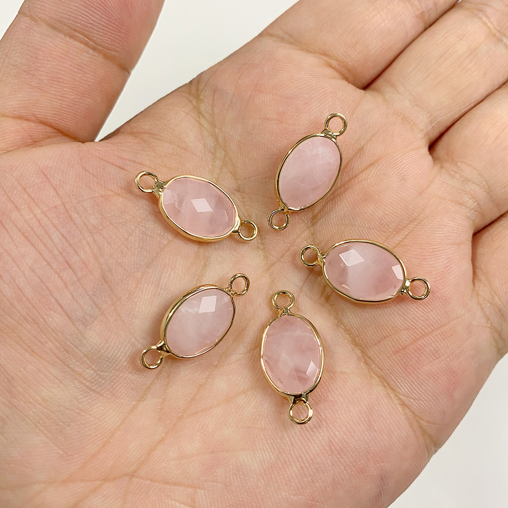 ファセット天然石ペンダント、タイガーアイクリスタル、ダブルホ - Vintage Fashion Enthusiasts のレビューと価格