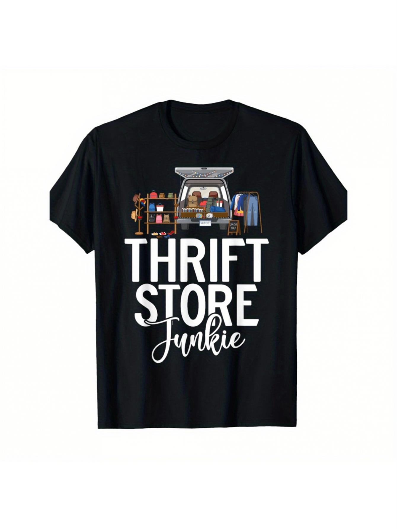 メンズヴィンテージ古着店柄Tシャツ1枚 - 古着店愛好家向け - Thrift Vintage Fashion Usa のレビューと価格