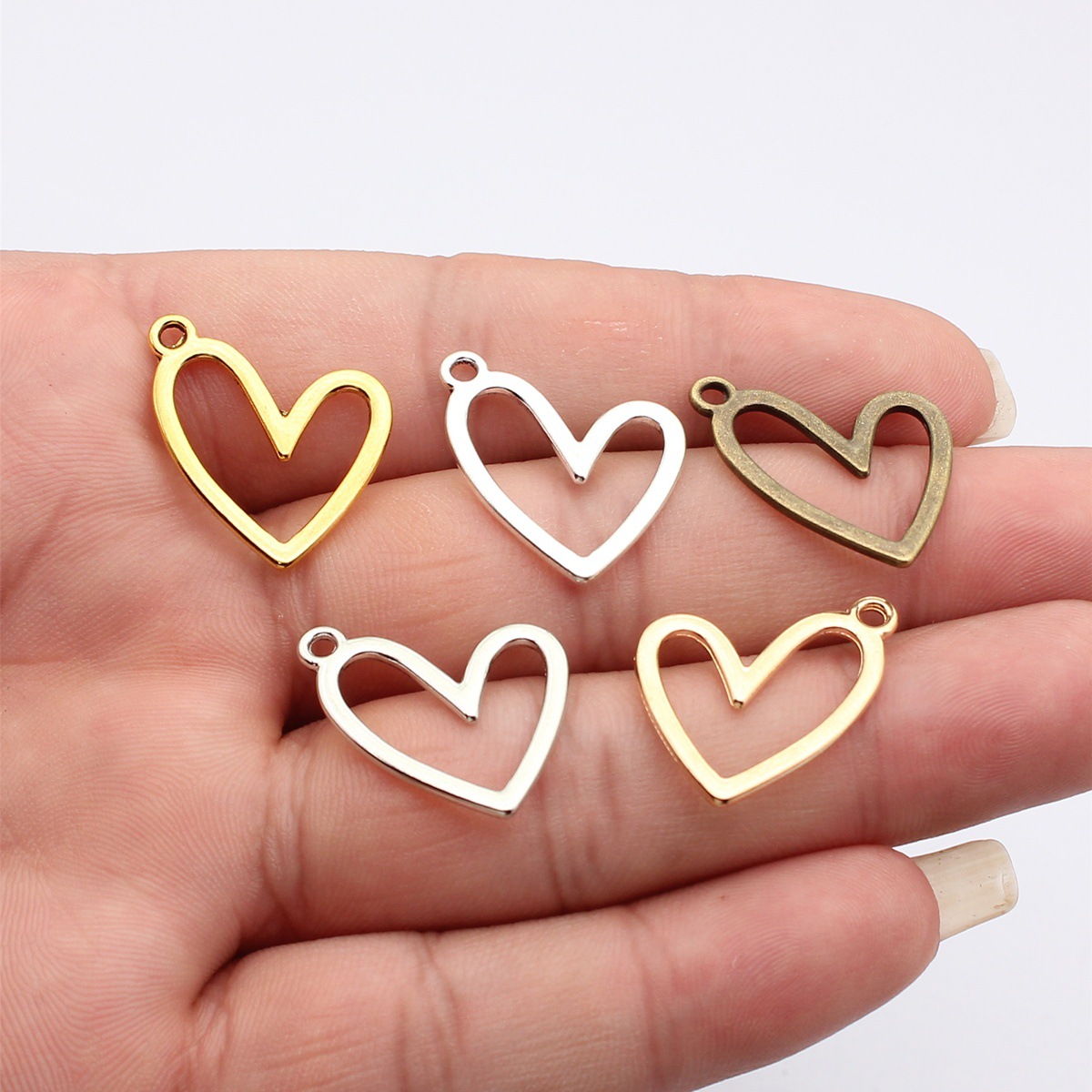 WYSIWYG 20個 22x20mm 5色 幾何学模様の透 - Vintage Fashion Enthusiasts のレビューと価格