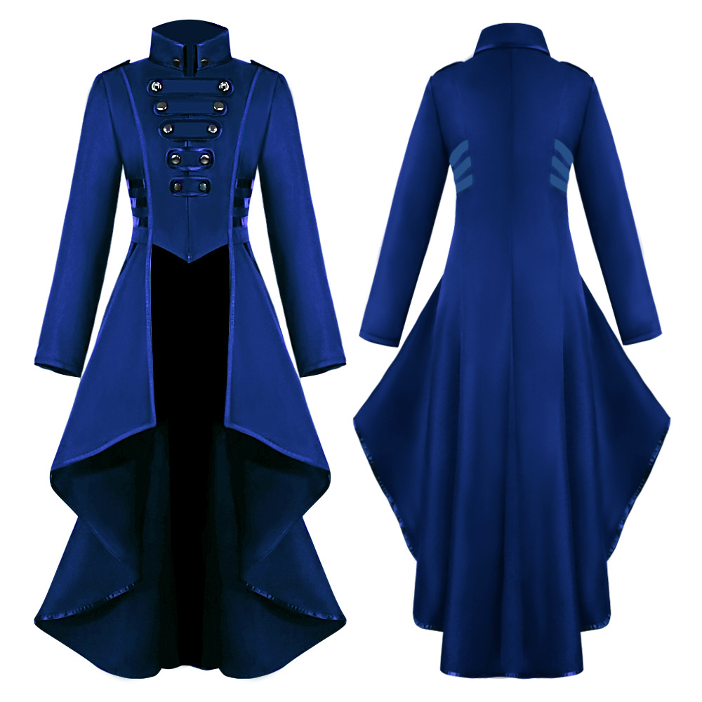 ゴシック海賊ドレスハロウィンコスチューム女性ヴィンテージガウ - Vintage Fashion Dresses のレビューと価格