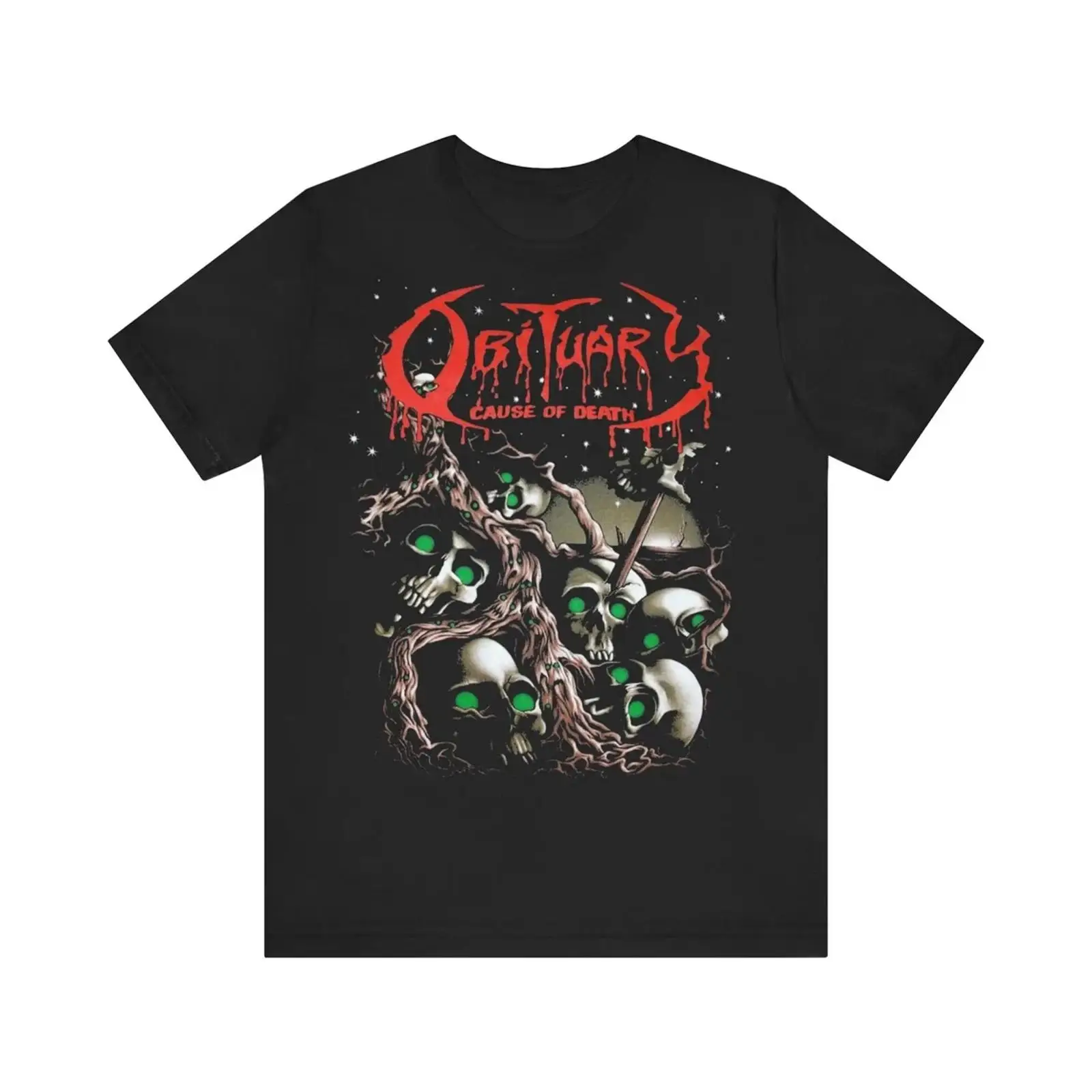 オビチュアリー メタルバンド ブラック Tシャツ ファン向け - Vintage Fashion Obituaries のレビューと価格