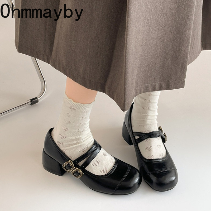 ヴィンテージ厚底メリージェーンシューズ ファッションメタルバ - Vintage Slip Dress のレビューと価格
