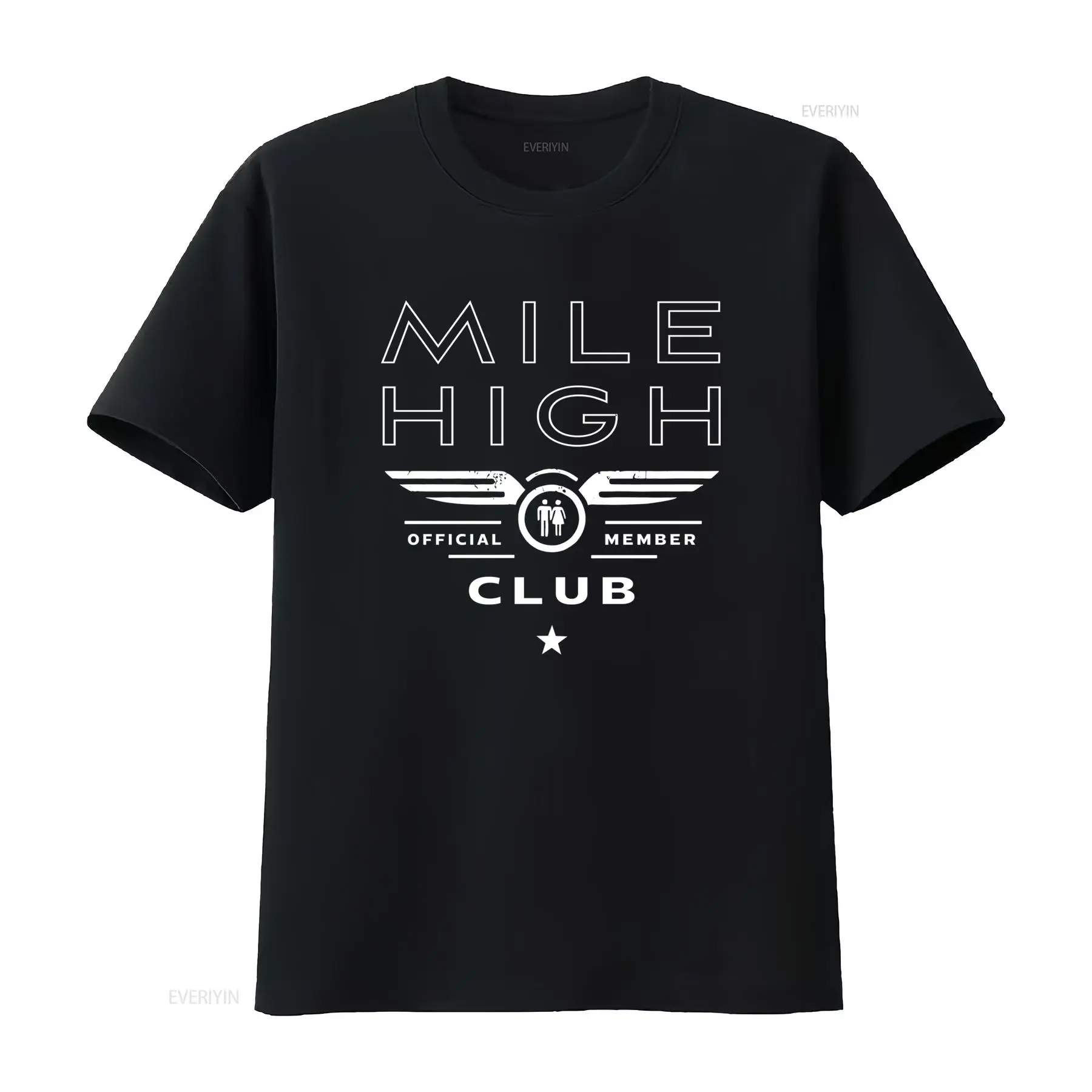 マイルハイクラブ公式会員Tシャツ スタイリッシュなデザイン、 - Vintage Fashion Club のレビューと価格