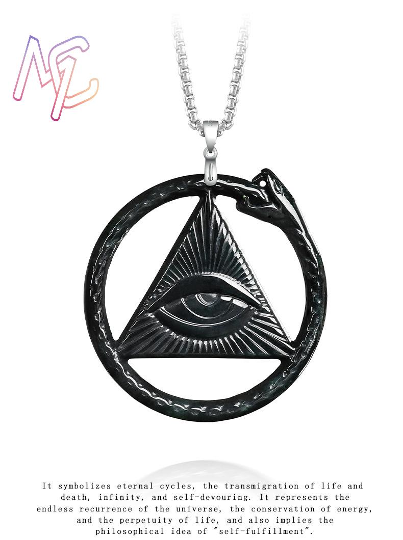 ミャンマー翡翠蛇ペンダントネックレスアクセサリーヴィンテージ - Vintage Fashion Necklace のレビューと価格