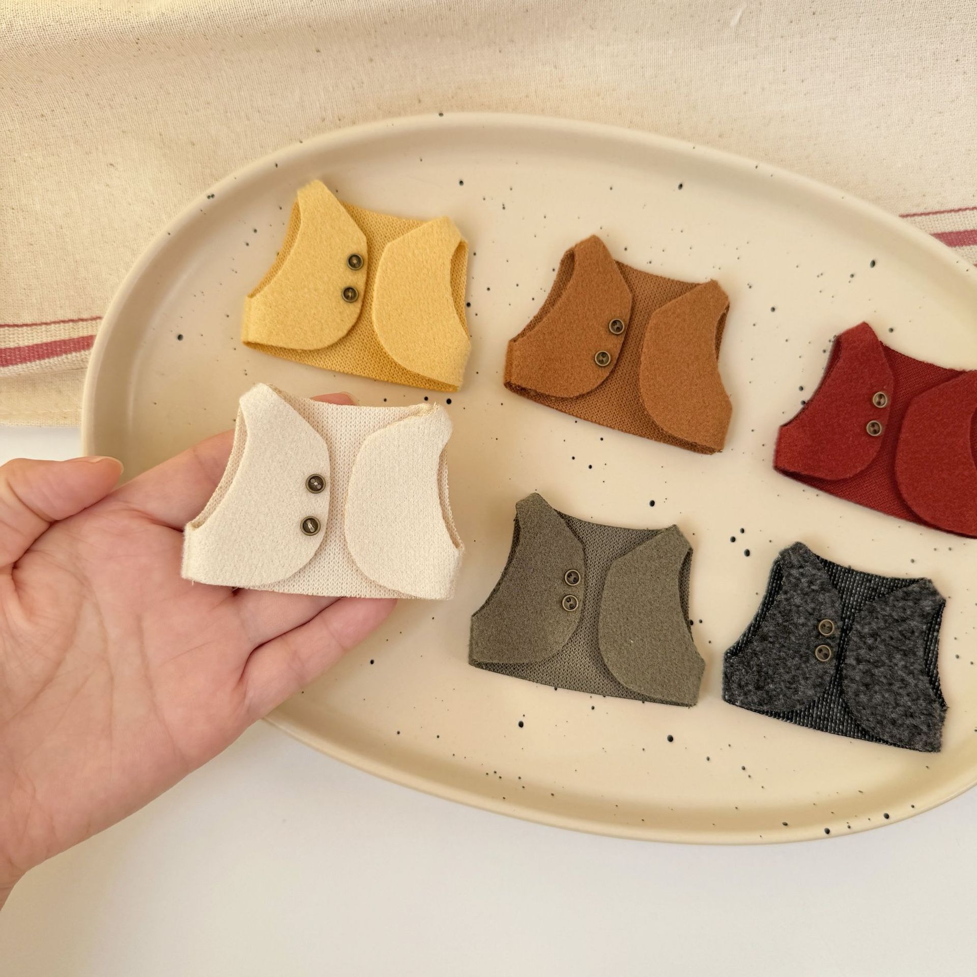 手作り10cmドール服 ヴィンテージウールベスト ラブブぬい - Fashion Y Vintage のレビューと価格