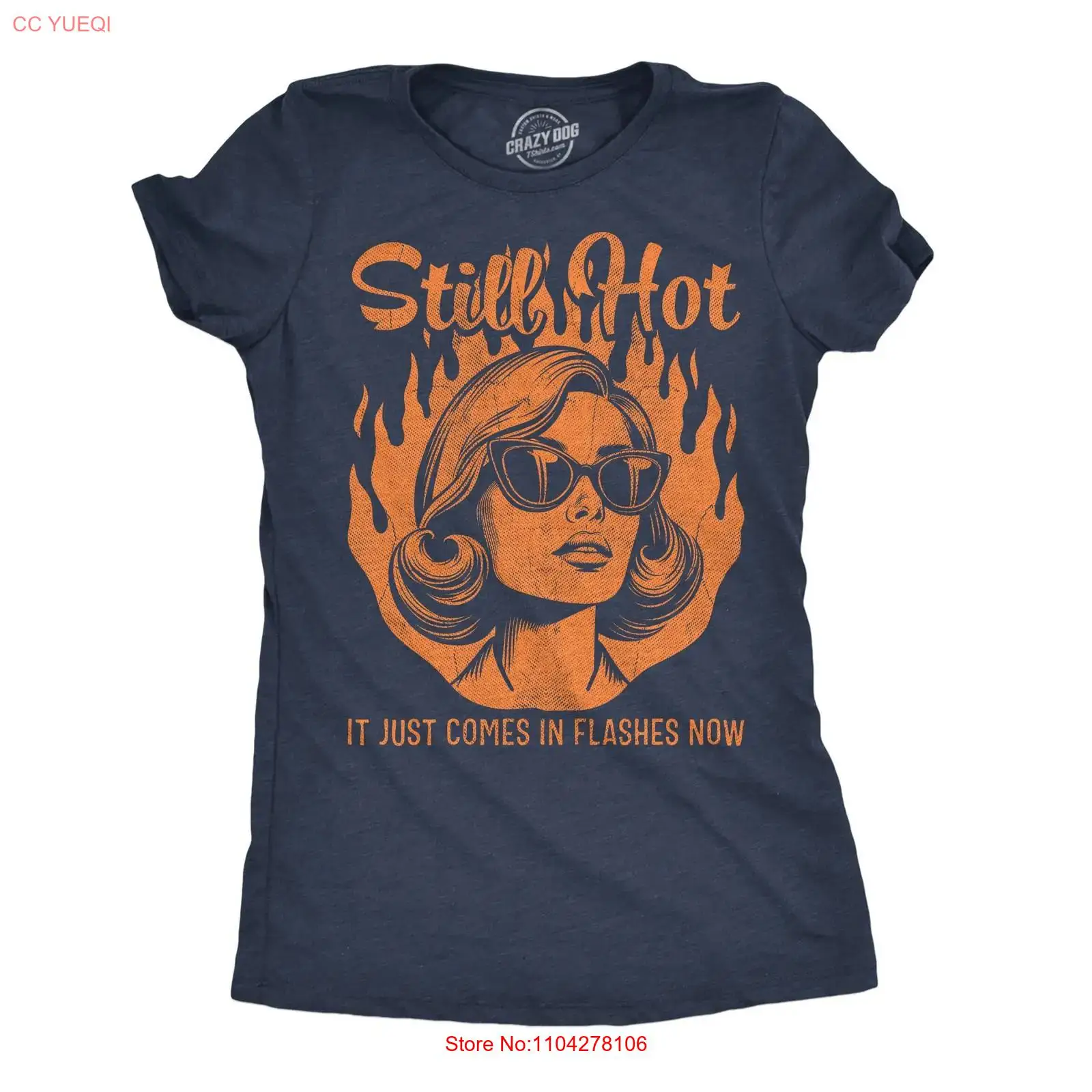 レディース面白いTシャツ「Still Hot It Just - Vintage Fashion Now のレビューと価格
