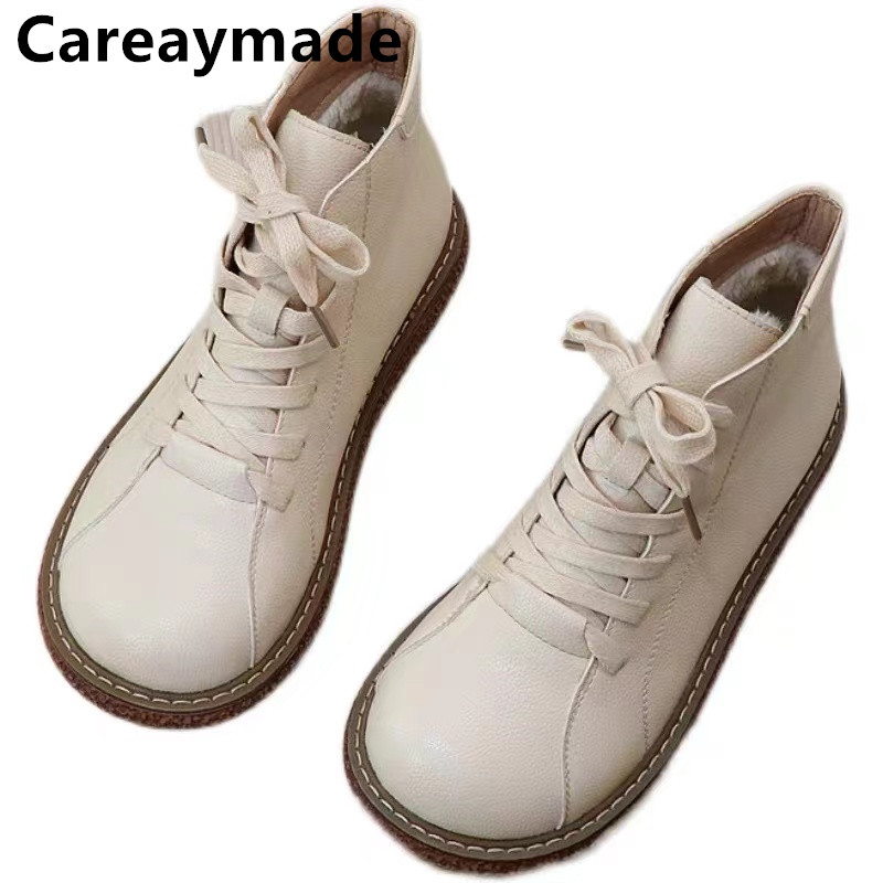 Careaymade-ヴィンテージレースアップブーツの女性の - Vintage Old Fashion のレビューと価格