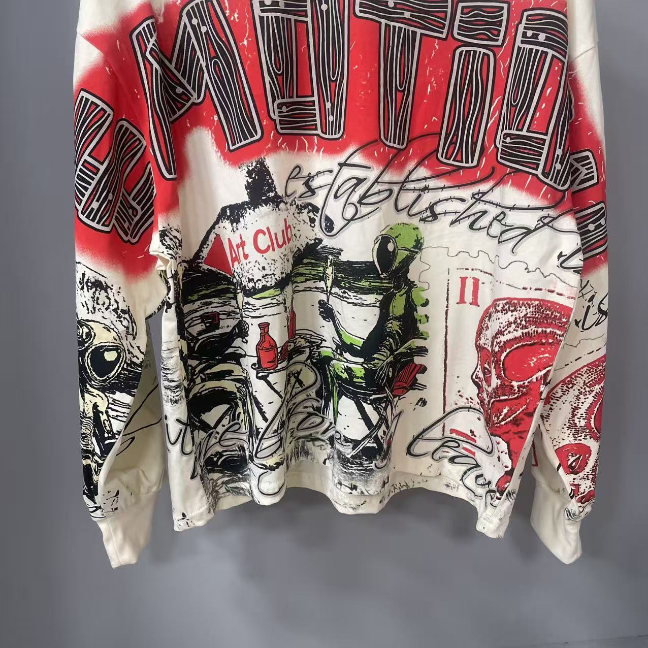 高品質デザイナー MIXED-EMOTION 長袖Tシャツ  - Vintage Old Fashion のレビューと価格
