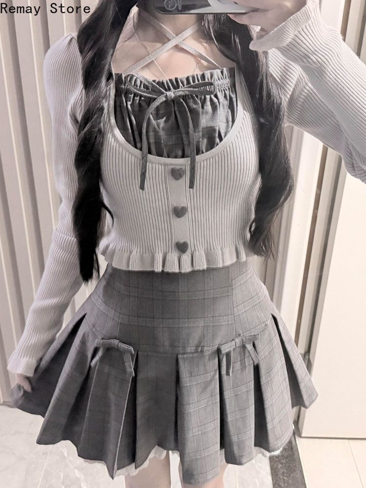 新作秋物フレンチエレガントファッション ツーピースセット レ - Vintage Fashion Ai のレビューと価格