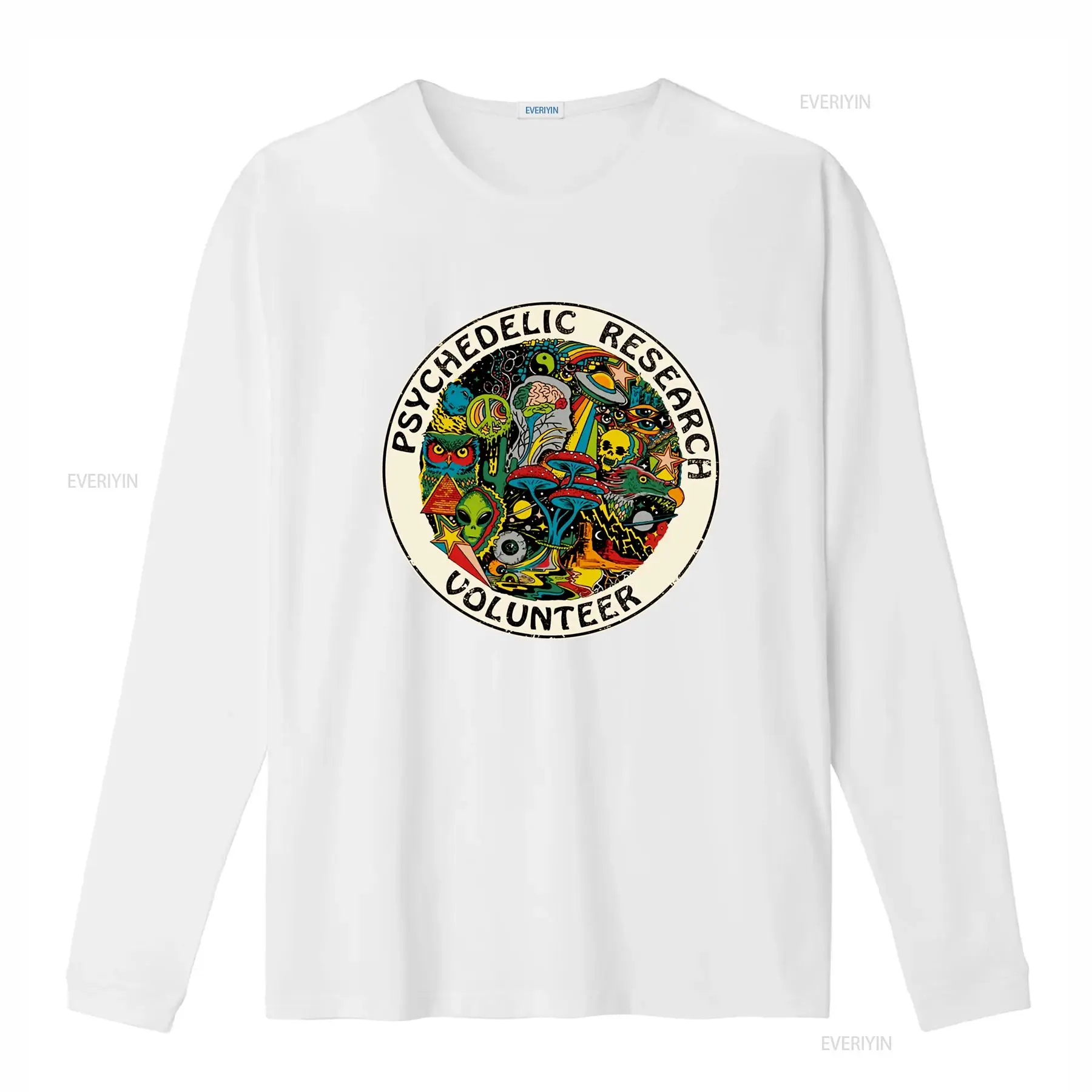 サイケデリック調査ボランティアTシャツ クールなデザイン ヴ - Vintage Fashion Research のレビューと価格
