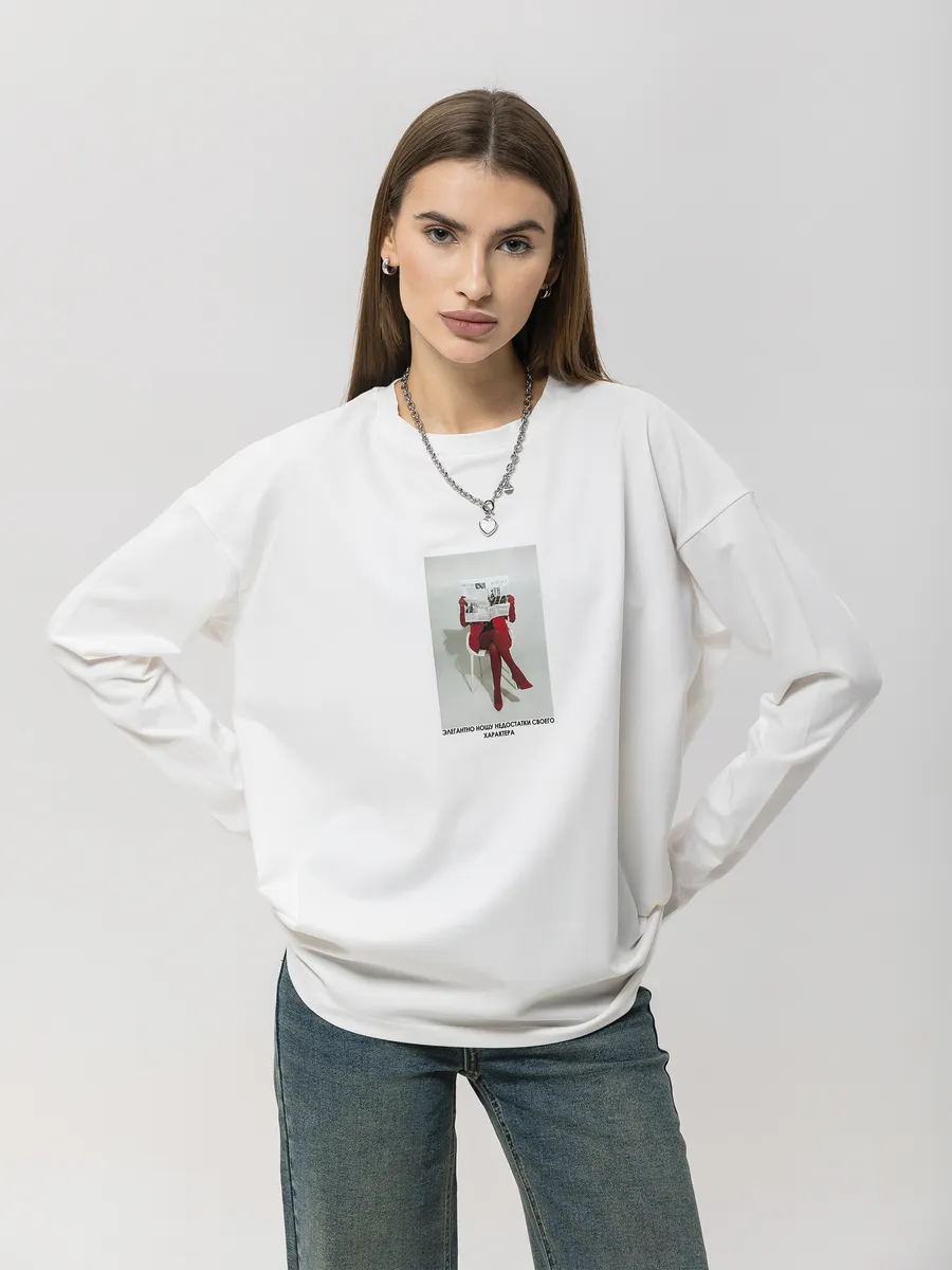 秋のレディース長袖Tシャツ、100%コットン、ヴィンテージ風 - Vintage Fashion Newspaper のレビューと価格