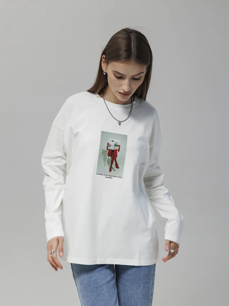 秋のレディース長袖Tシャツ、100%コットン、ヴィンテージ風 - Vintage Fashion Newspaper のレビューと価格