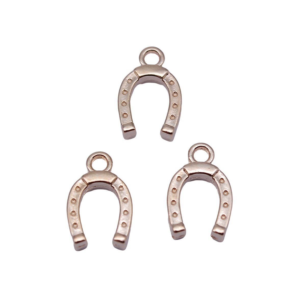 40個 14x9mm(0.55x0.35インチ) 3色 馬蹄 - Vintage Fashion Enthusiasts のレビューと価格